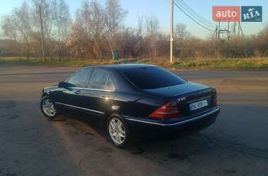 Седан Mercedes-Benz S-Class 2000 в 