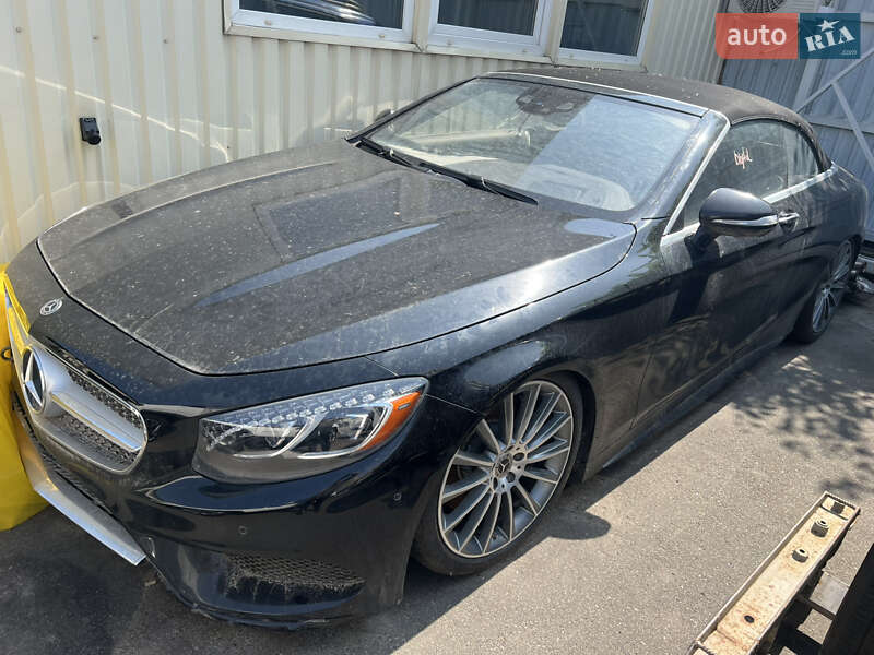 Кабриолет Mercedes-Benz S-Class 2018 в 