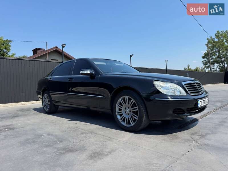 Седан Mercedes-Benz S-Class 2001 в Чернівцях