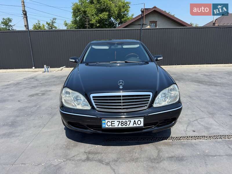 Седан Mercedes-Benz S-Class 2001 в Чернівцях