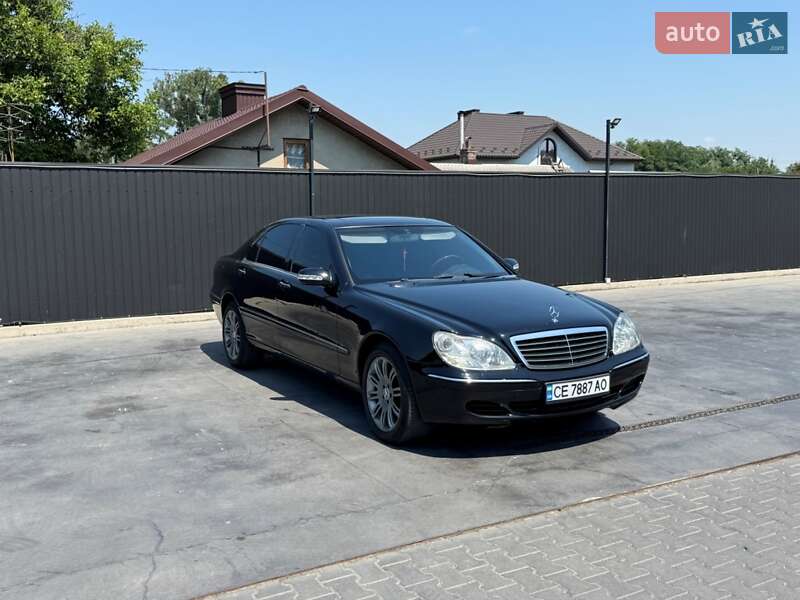 Седан Mercedes-Benz S-Class 2001 в Чернівцях