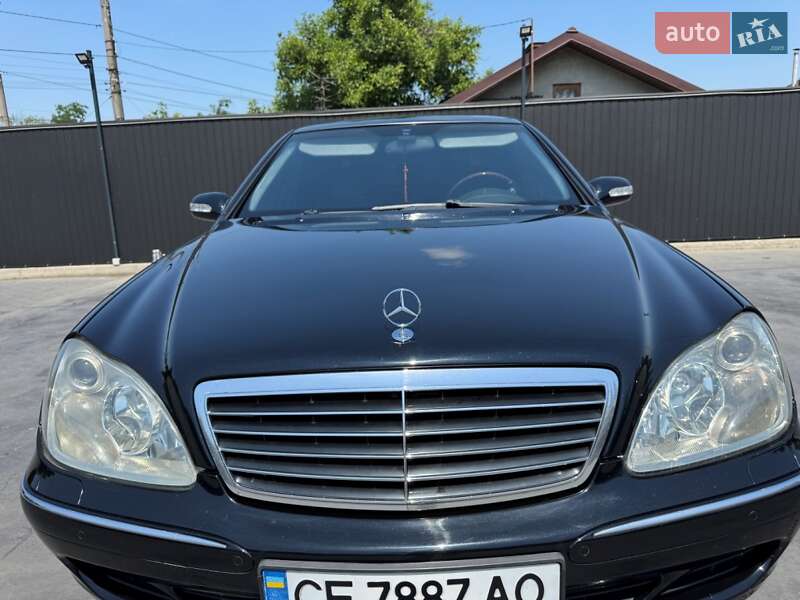 Седан Mercedes-Benz S-Class 2001 в Чернівцях