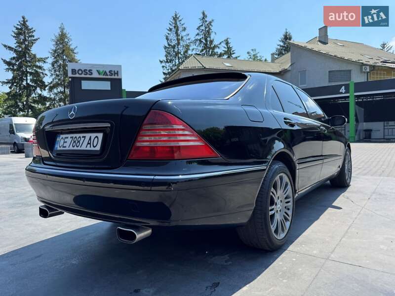Седан Mercedes-Benz S-Class 2001 в Чернівцях