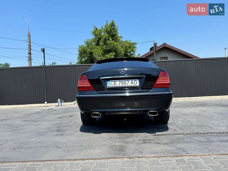 Седан Mercedes-Benz S-Class 2001 в Чернівцях