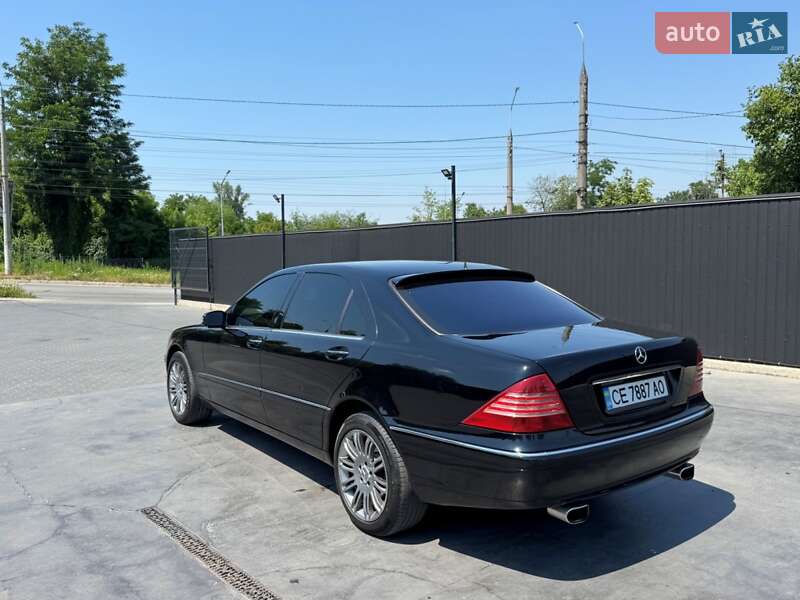 Седан Mercedes-Benz S-Class 2001 в Чернівцях