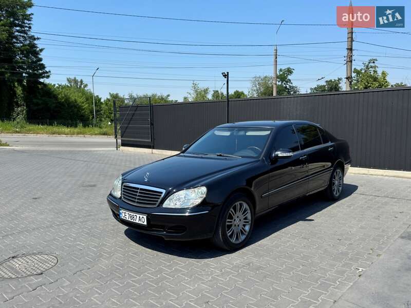 Седан Mercedes-Benz S-Class 2001 в Чернівцях