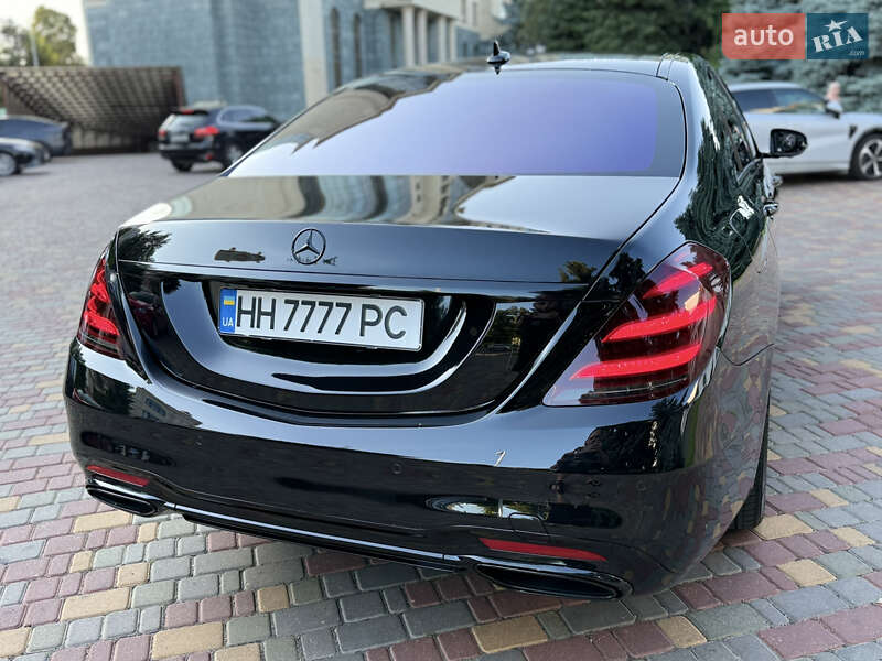 Седан Mercedes-Benz S-Class 2017 в Одесі