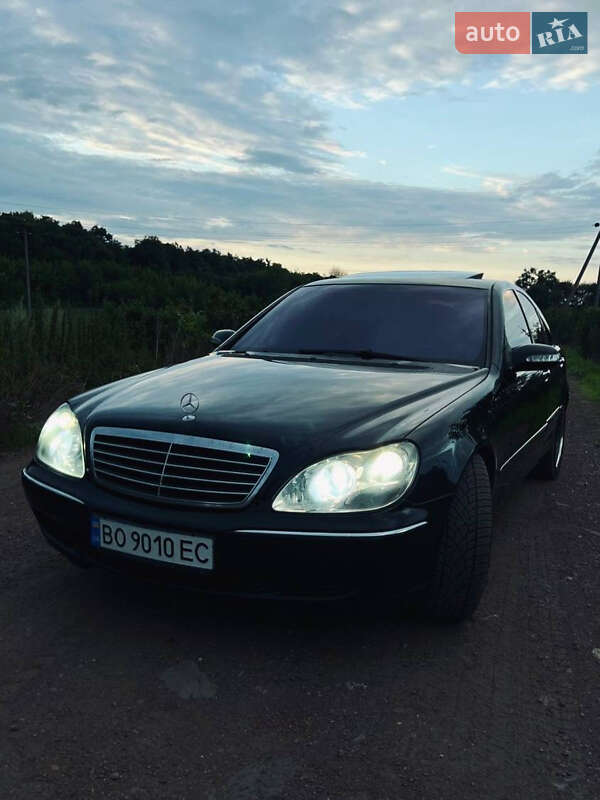 Седан Mercedes-Benz S-Class 2002 в Тернополі