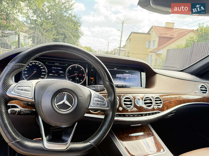 Седан Mercedes-Benz S-Class 2017 в Львове фото 15 Седан Mercedes-Benz S-Class 2017 в Львове