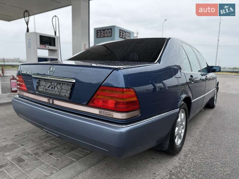 Седан Mercedes-Benz S-Class 1992 в Днепре