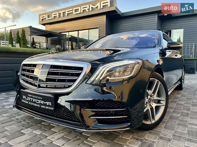 Седан Mercedes-Benz S-Class 2018 в Києві