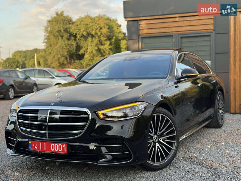 Седан Mercedes-Benz S-Class 2022 в Львове