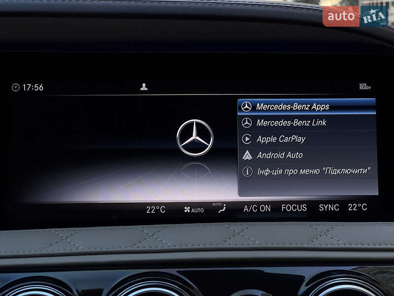 Седан Mercedes-Benz S-Class 2018 в Киеве