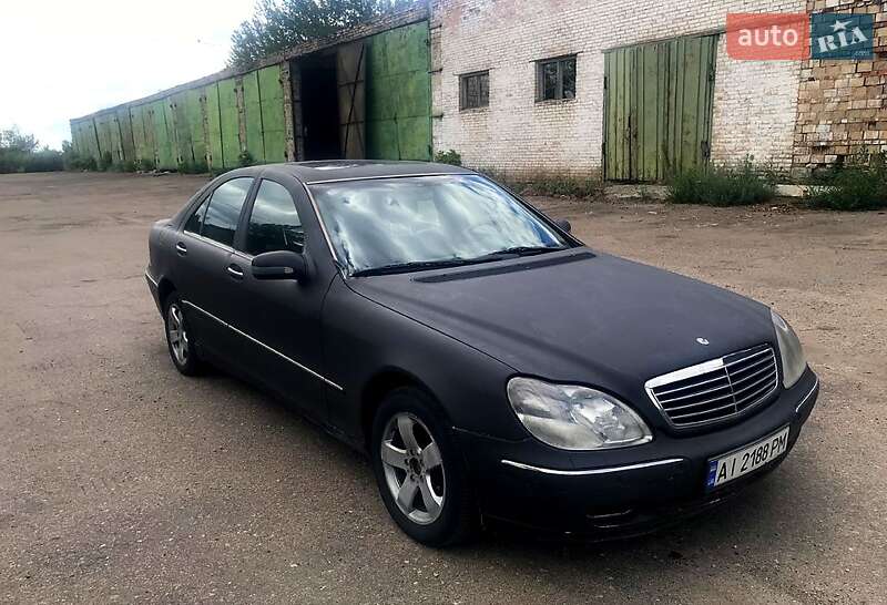 Седан Mercedes-Benz S-Class 1999 в Кагарлыке