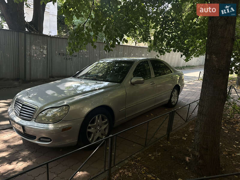 Седан Mercedes-Benz S-Class 2002 в Одесі