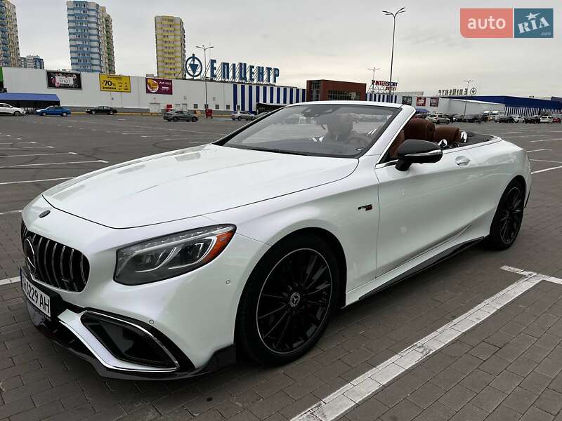 Кабриолет Mercedes-Benz S-Class 2018 в Одессе фото 17 Кабриолет Mercedes-Benz S-Class 2018 в Одессе
