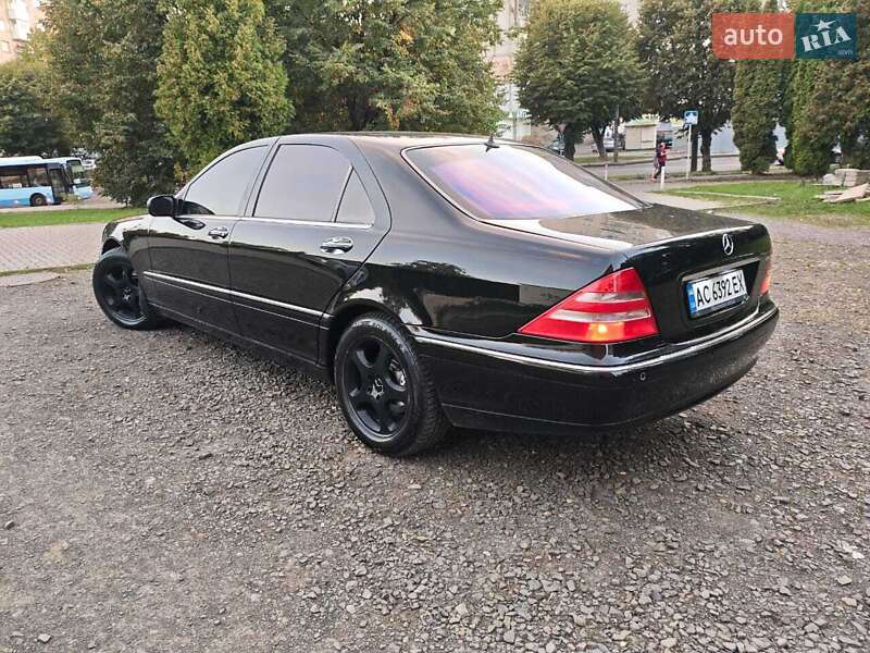 Седан Mercedes-Benz S-Class 1998 в Луцке