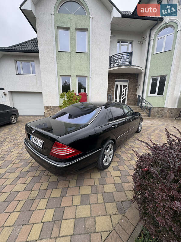 Седан Mercedes-Benz S-Class 2001 в Черновцах