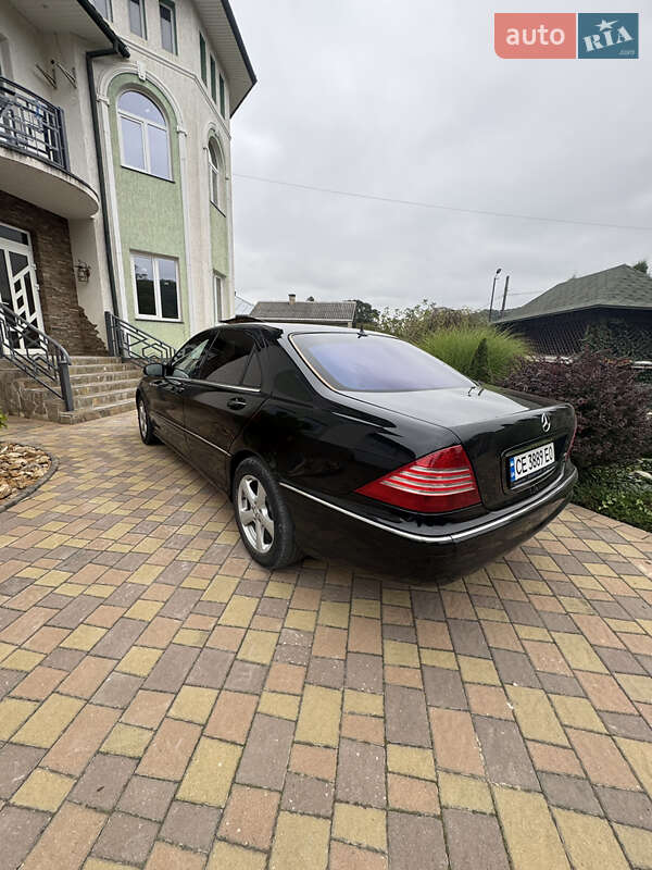 Седан Mercedes-Benz S-Class 2001 в Черновцах