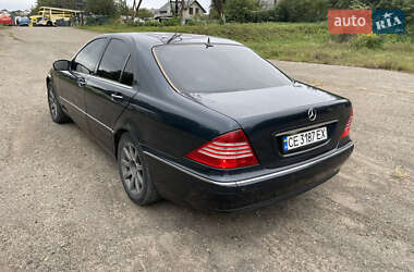 Седан Mercedes-Benz S-Class 2001 в 