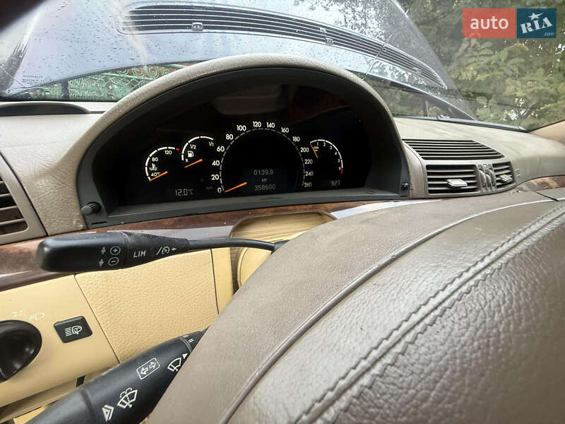 Седан Mercedes-Benz S-Class 2000 в Ивано-Франковске