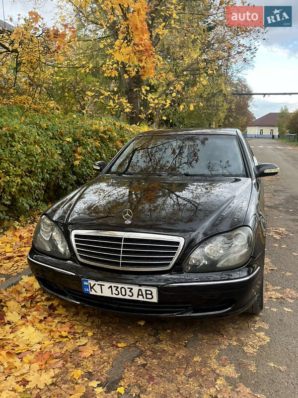 Седан Mercedes-Benz S-Class 2002 в Брошневі-Облозі фото 2 Седан Mercedes-Benz S-Class 2002 в Брошневі-Облозі