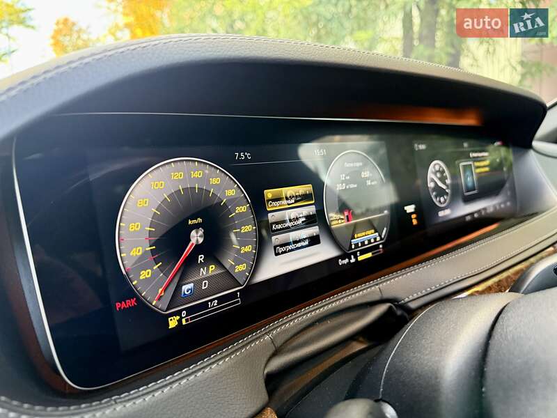 Седан Mercedes-Benz S-Class 2017 в Дніпрі