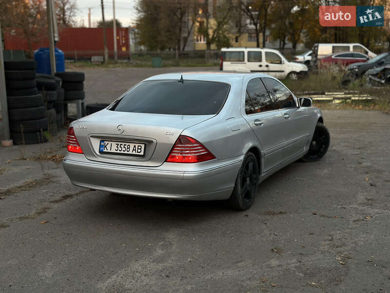 Седан Mercedes-Benz S-Class 2001 в Шептицькому фото 13 Седан Mercedes-Benz S-Class 2001 в Шептицькому