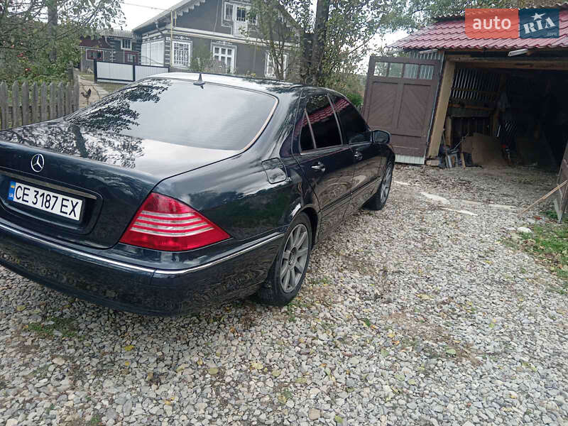 Седан Mercedes-Benz S-Class 2001 в Яремчі