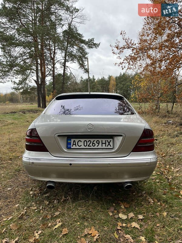 Седан Mercedes-Benz S-Class 1999 в Камені-Каширському фото 3 Седан Mercedes-Benz S-Class 1999 в Камені-Каширському