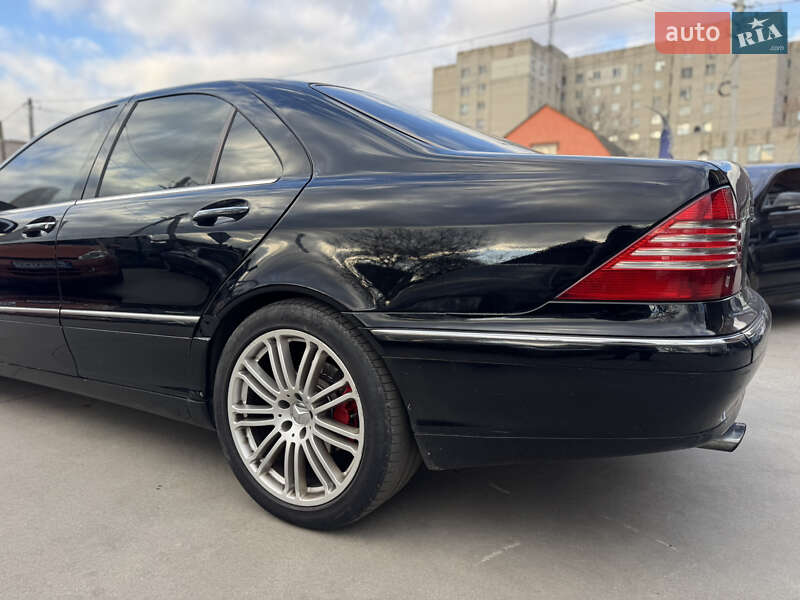 Седан Mercedes-Benz S-Class 2001 в Бердичеве фото 11 Седан Mercedes-Benz S-Class 2001 в Бердичеве