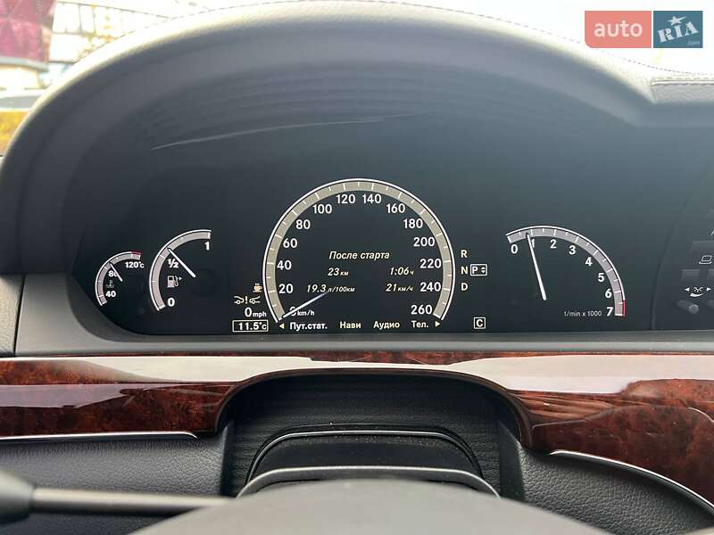 Седан Mercedes-Benz S-Class 2010 в Киеве