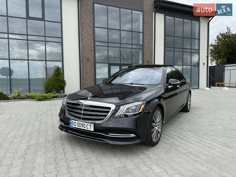 Седан Mercedes-Benz S-Class 2018 в Тернополе