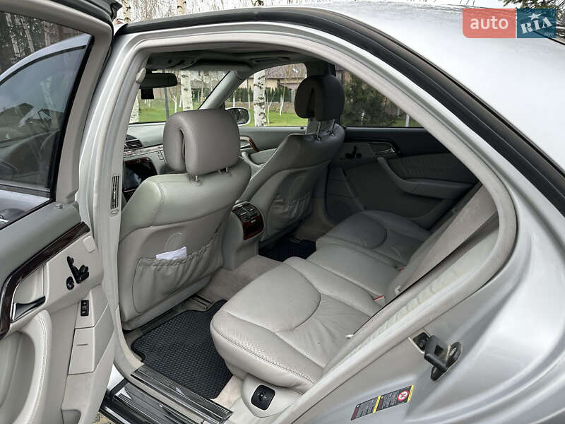 Седан Mercedes-Benz S-Class 2003 в Ужгороді фото 10 Седан Mercedes-Benz S-Class 2003 в Ужгороді