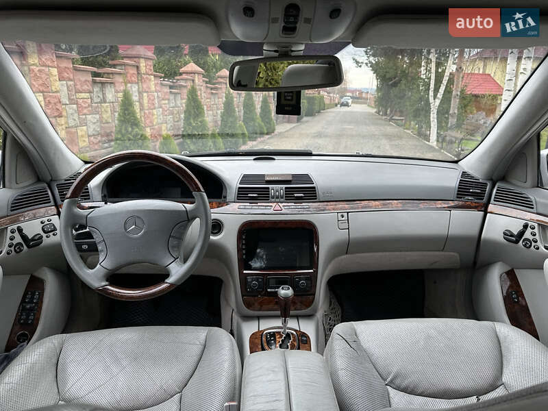 Седан Mercedes-Benz S-Class 2003 в Ужгороді фото 16 Седан Mercedes-Benz S-Class 2003 в Ужгороді