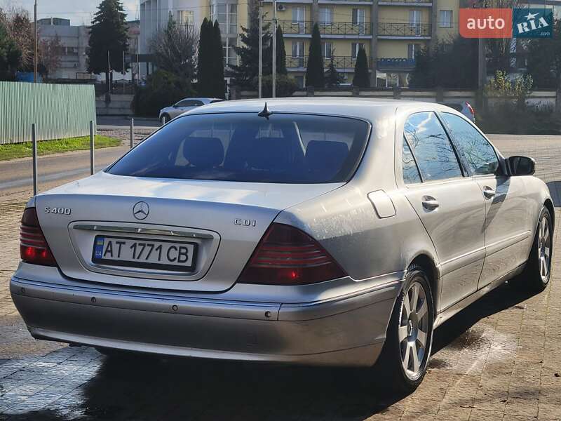 Седан Mercedes-Benz S-Class 2001 в Дублянах фото 9 Седан Mercedes-Benz S-Class 2001 в Дублянах