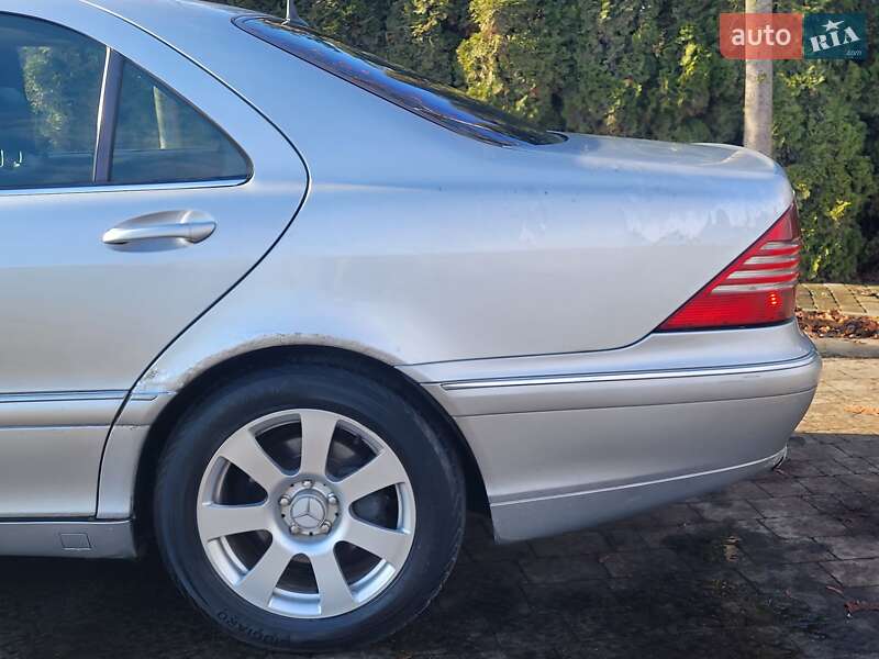 Седан Mercedes-Benz S-Class 2001 в Дублянах фото 18 Седан Mercedes-Benz S-Class 2001 в Дублянах