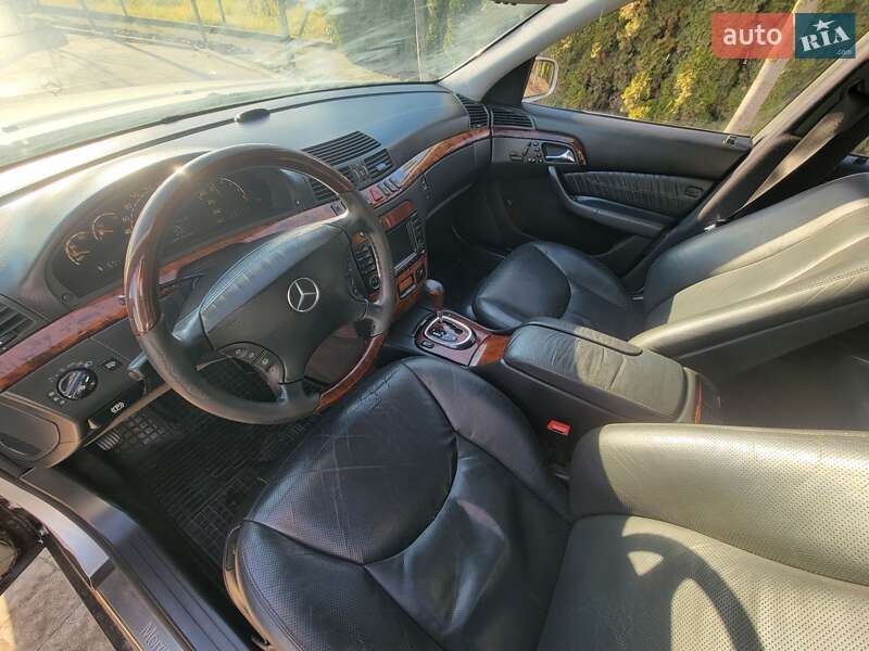 Седан Mercedes-Benz S-Class 2001 в Дублянах фото 23 Седан Mercedes-Benz S-Class 2001 в Дублянах