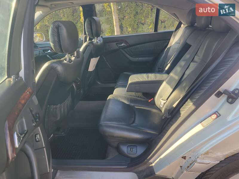 Седан Mercedes-Benz S-Class 2001 в Дублянах фото 30 Седан Mercedes-Benz S-Class 2001 в Дублянах