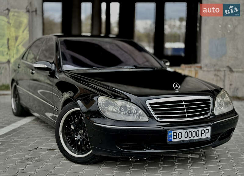 Седан Mercedes-Benz S-Class 2002 в Тернополе фото Седан Mercedes-Benz S-Class 2002 в Тернополе