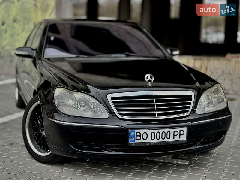 Седан Mercedes-Benz S-Class 2002 в Тернополе фото 4 Седан Mercedes-Benz S-Class 2002 в Тернополе