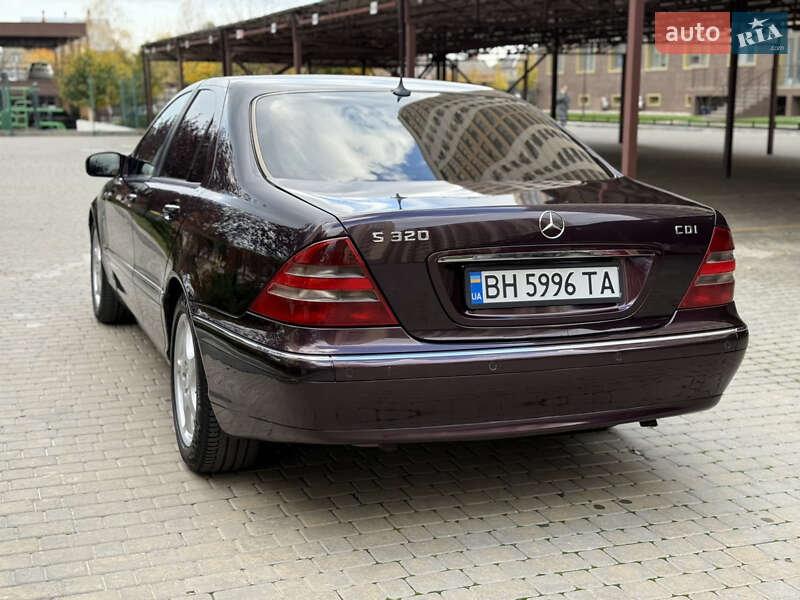 Седан Mercedes-Benz S-Class 2000 в Одесі фото 10 Седан Mercedes-Benz S-Class 2000 в Одесі