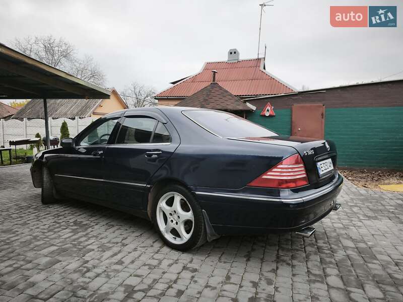 Седан Mercedes-Benz S-Class 2002 в Кривому Розі фото 4 Седан Mercedes-Benz S-Class 2002 в Кривому Розі