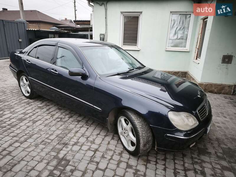 Седан Mercedes-Benz S-Class 2002 в Кривому Розі фото 9 Седан Mercedes-Benz S-Class 2002 в Кривому Розі