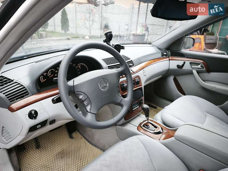 Седан Mercedes-Benz S-Class 2002 в Кривому Розі фото 14 Седан Mercedes-Benz S-Class 2002 в Кривому Розі