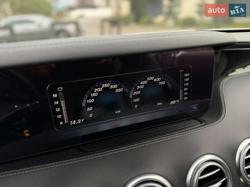 Купе Mercedes-Benz S-Class 2020 в Львове