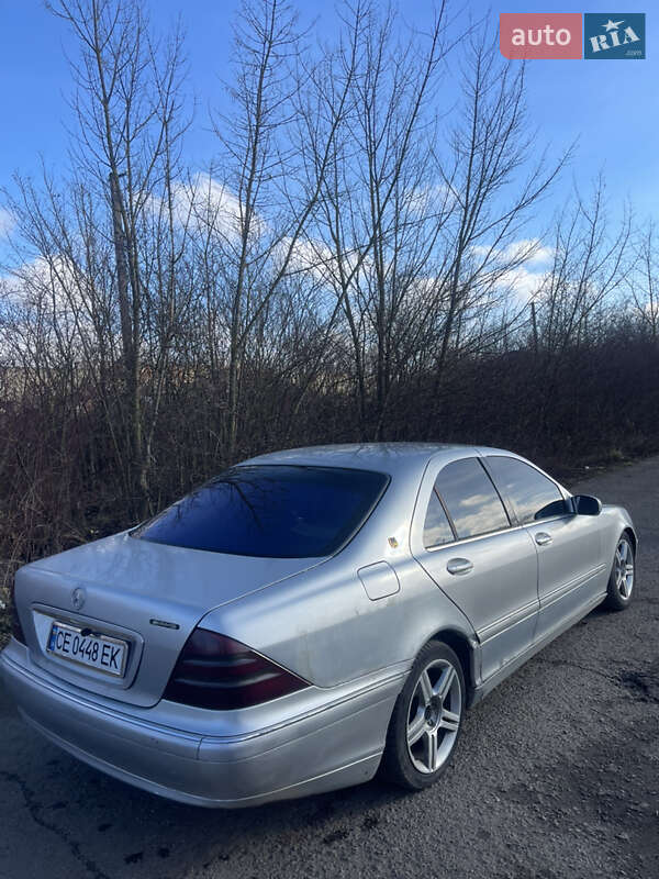 Седан Mercedes-Benz S-Class 1998 в Чернівцях фото Седан Mercedes-Benz S-Class 1998 в Чернівцях