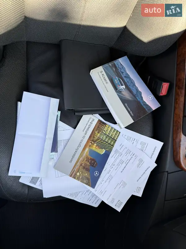 Седан Mercedes-Benz S-Class 2008 в Одессе документ 2 фото Седан Mercedes-Benz S-Class 2008 в Одессе документ
