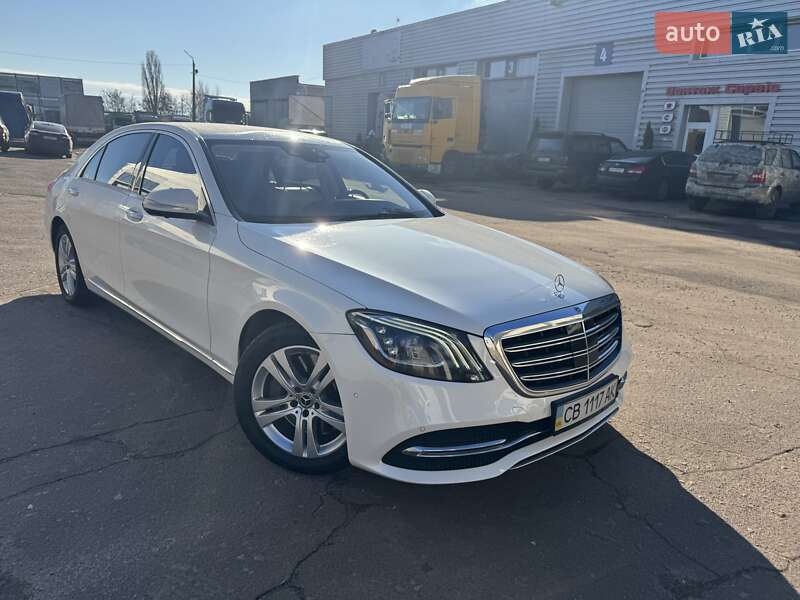 Седан Mercedes-Benz S-Class 2018 в Чернигове фото 2 Седан Mercedes-Benz S-Class 2018 в Чернигове