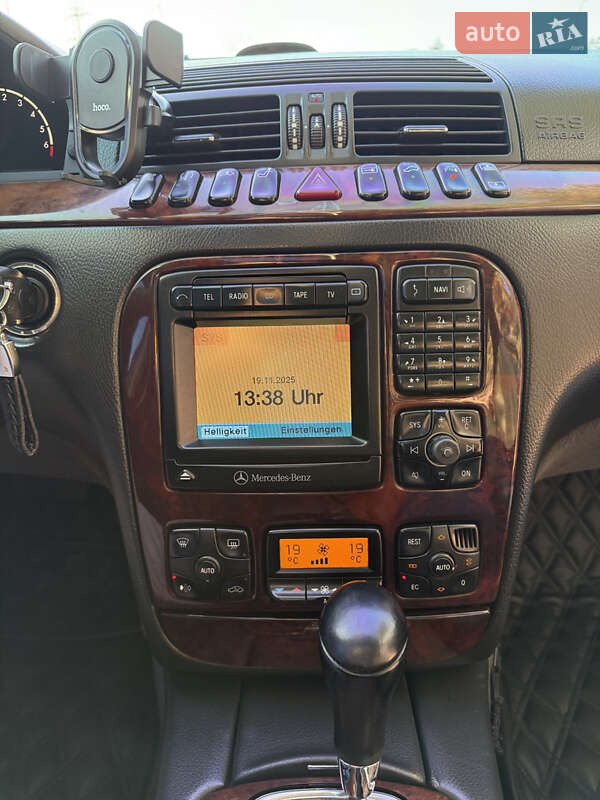 Седан Mercedes-Benz S-Class 2000 в Днепре фото 30 Седан Mercedes-Benz S-Class 2000 в Днепре